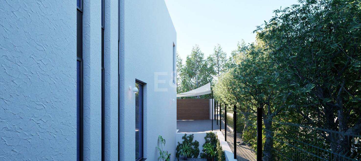 Villa de lujo en construcción a poca distancia de la playa