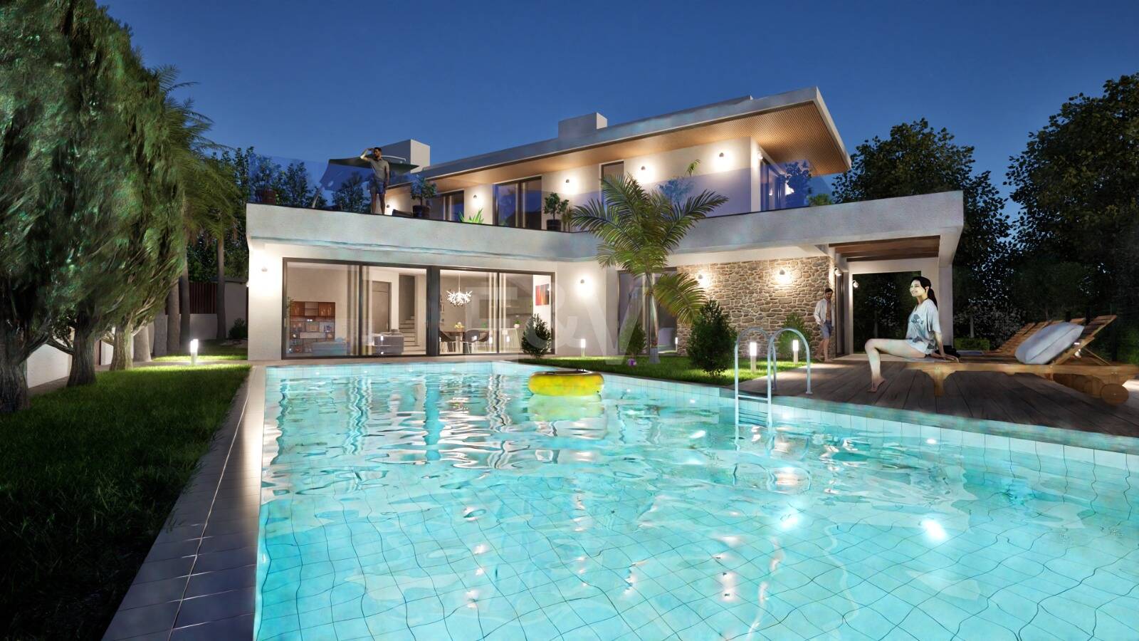 Villa de lujo Bajo Construcción a poca distancia de la playa