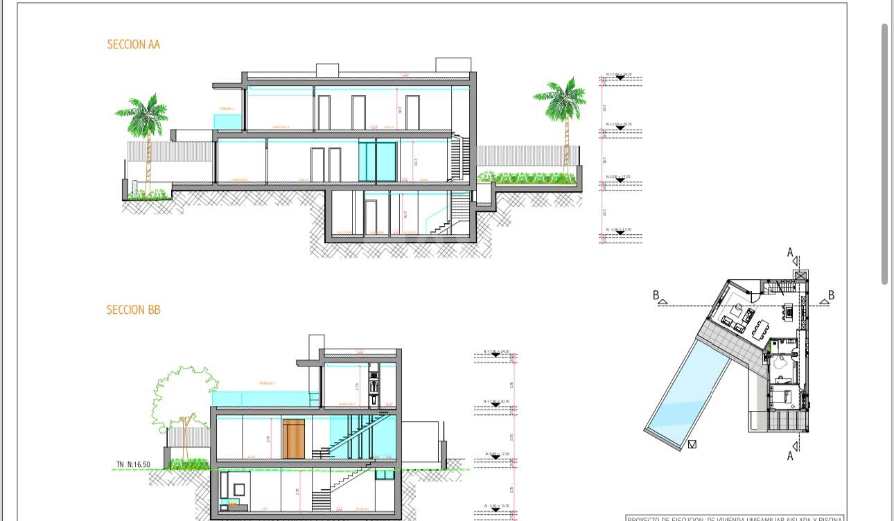Villa de lujo Bajo Construcción a poca distancia de la playa