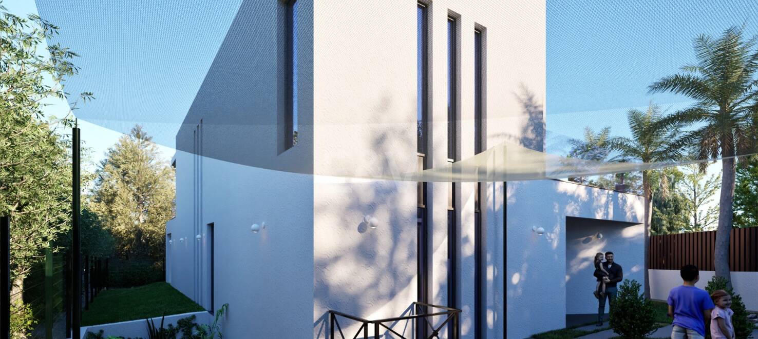 Villa de lujo en construcción a poca distancia de la playa