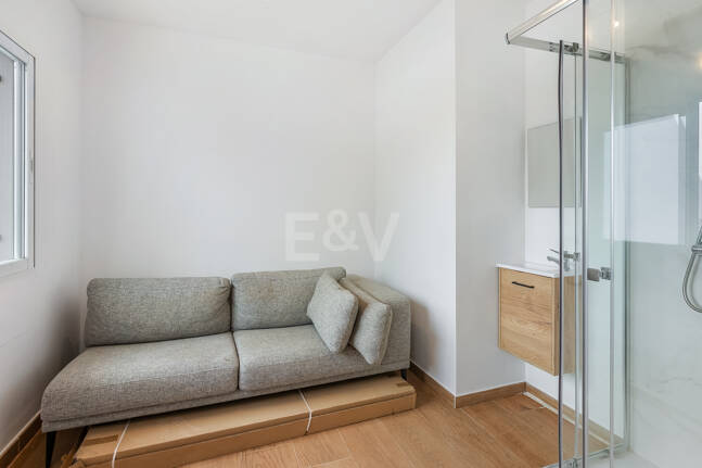 Doppelhaushälfte mit Privatgarten und Meerblick