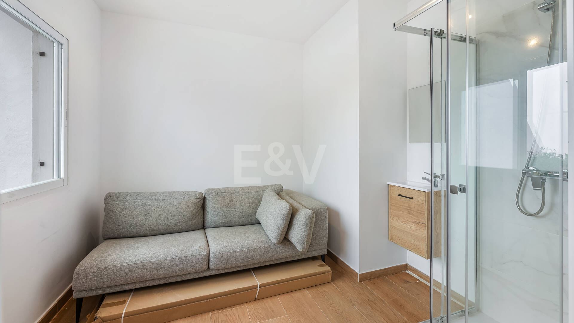 Doppelhaushälfte mit Privatgarten und Meerblick