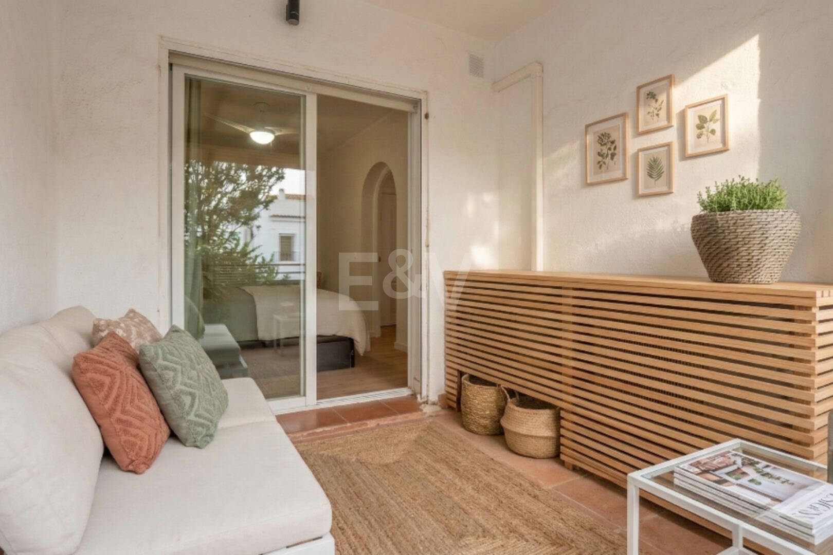 Doppelhaushälfte mit Privatgarten und Meerblick