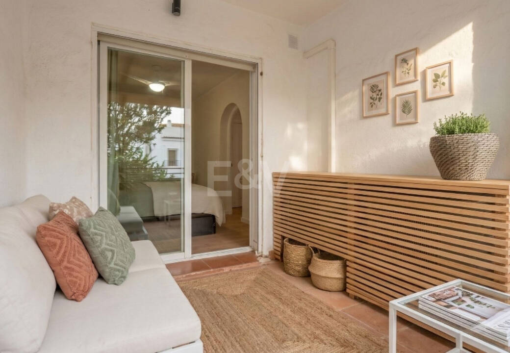 Doppelhaushälfte mit Privatgarten und Meerblick