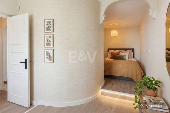 Semi-Detached House med privat trädgård och havsutsikt