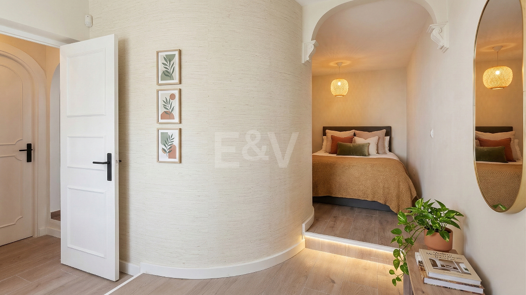 Doppelhaushälfte mit Privatgarten und Meerblick