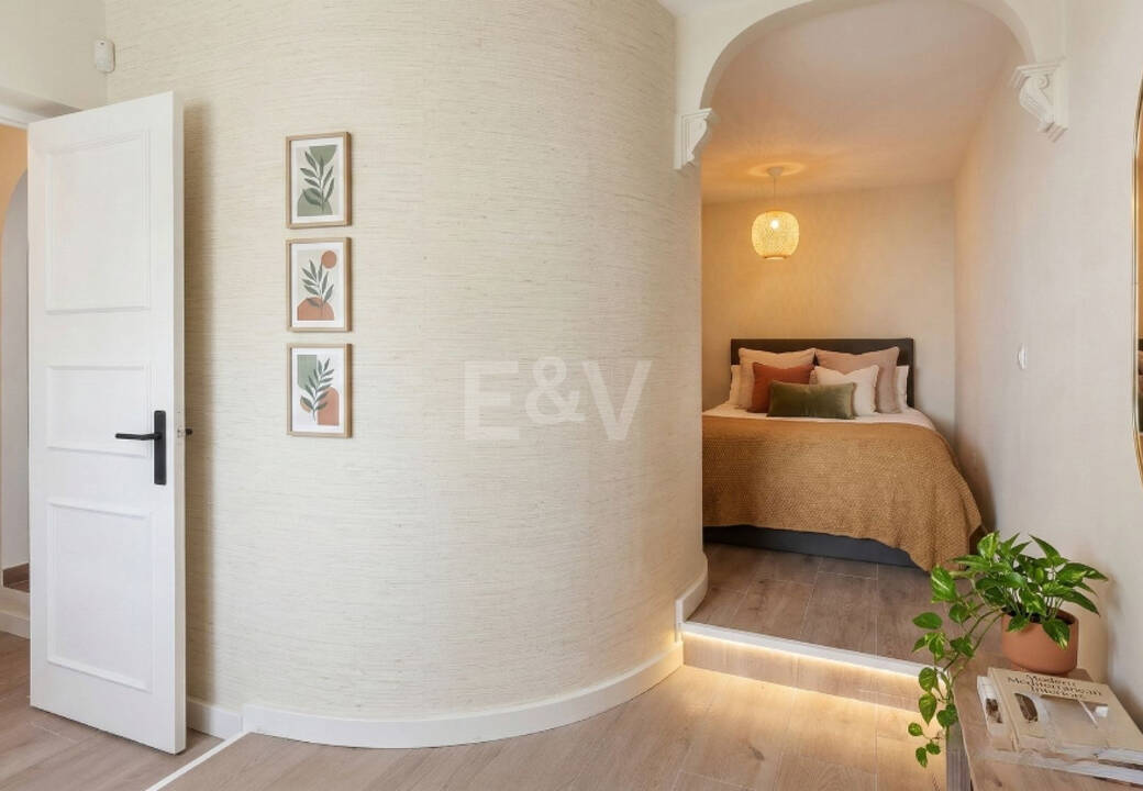 Doppelhaushälfte mit Privatgarten und Meerblick