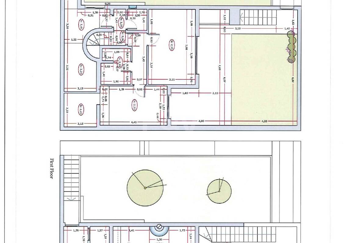 Doppelhaushälfte mit Privatgarten und Meerblick