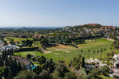 Elegant Andalusian-Modern Villa Next to Los Naranjos Golf Course in Nueva Andalucia