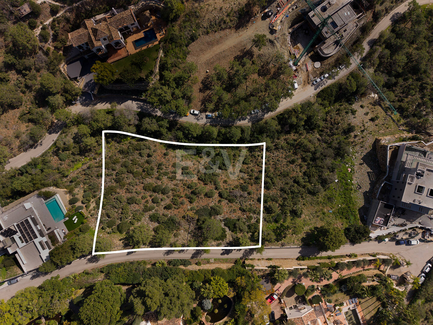 Erstklassiges Baugrundstück mit Südostausrichtung und Meerblick in El Madroñal