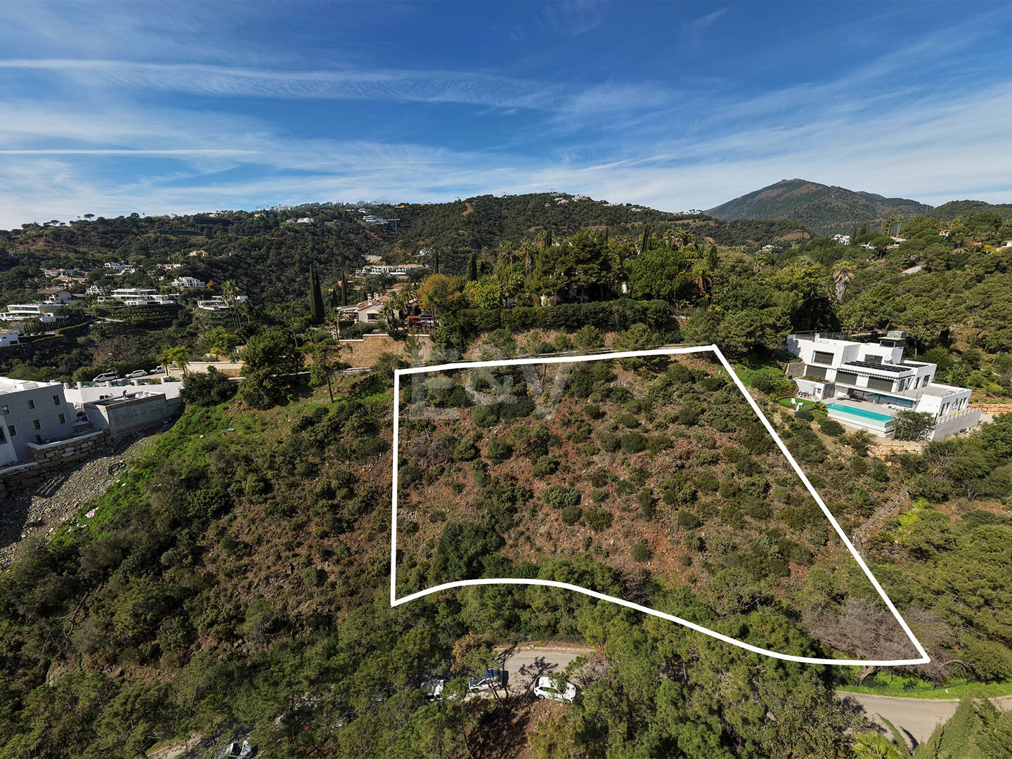 Erstklassiges Baugrundstück mit Südostausrichtung und Meerblick in El Madroñal