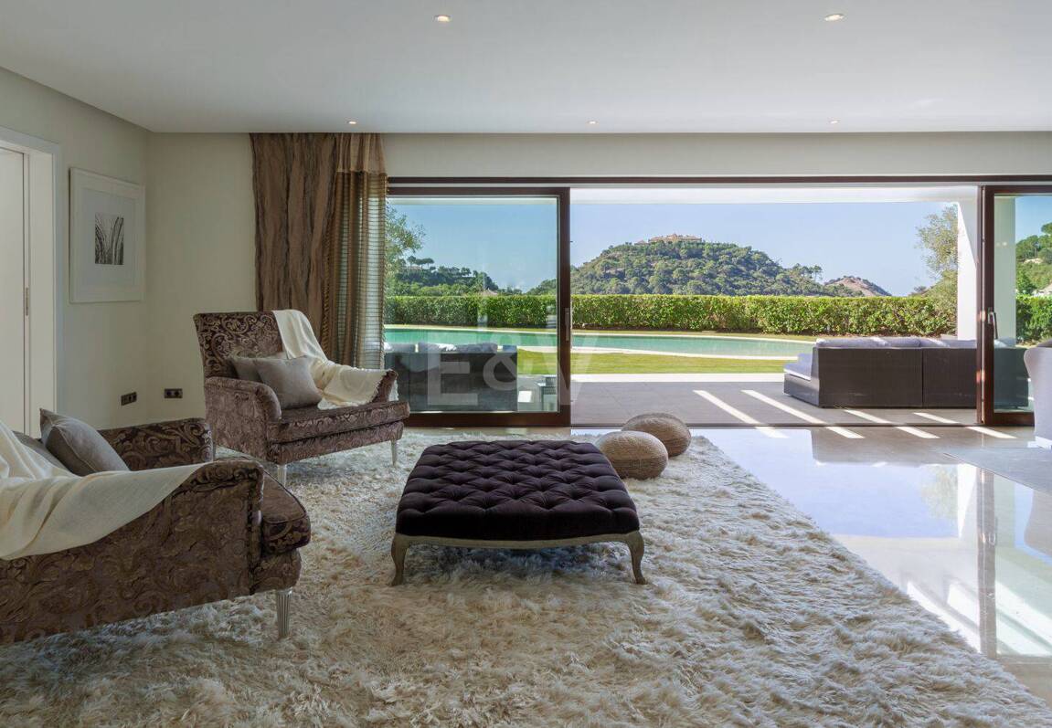 Villa contemporánea con impresionantes vistas en La Zagaleta