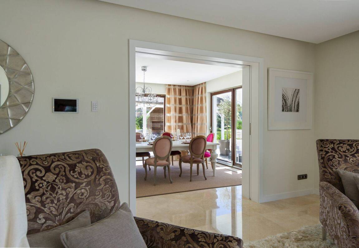 Villa contemporánea con impresionantes vistas en La Zagaleta