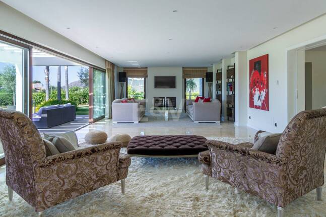 Villa contemporánea con impresionantes vistas en La Zagaleta