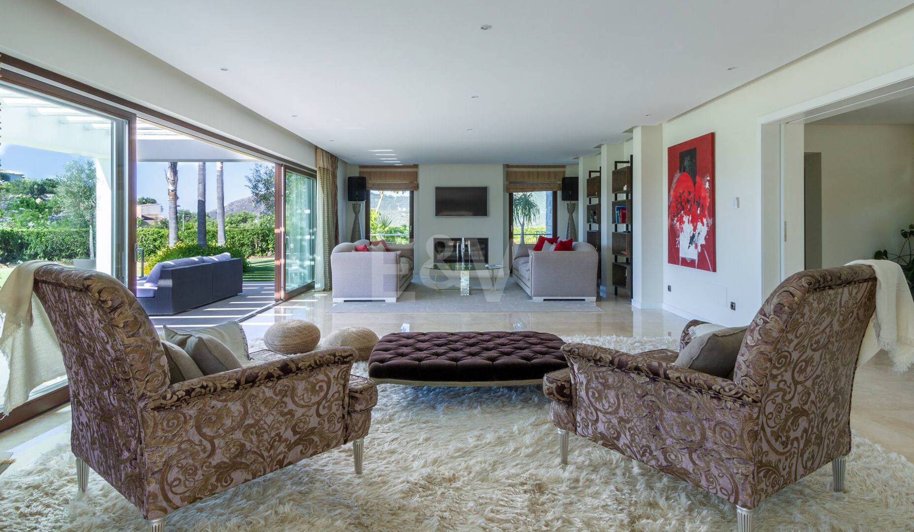 Villa contemporánea con impresionantes vistas en La Zagaleta