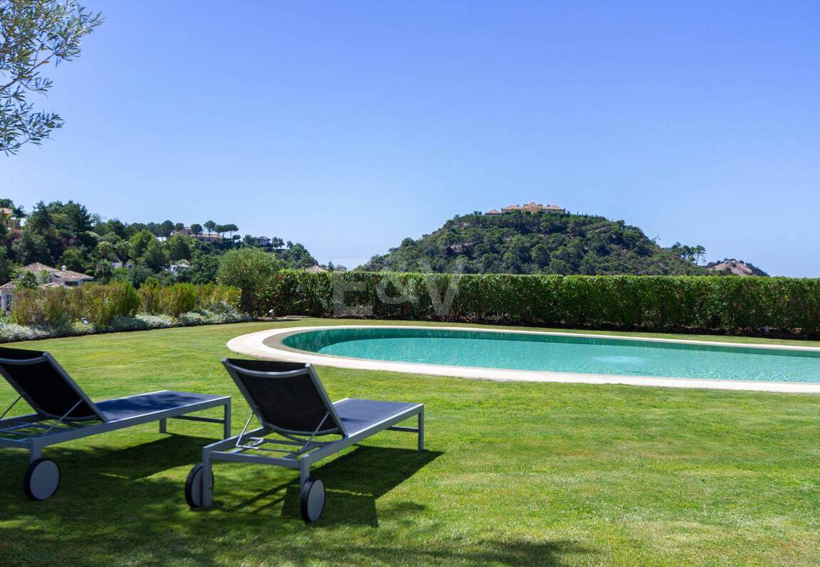 Villa contemporánea con impresionantes vistas en La Zagaleta