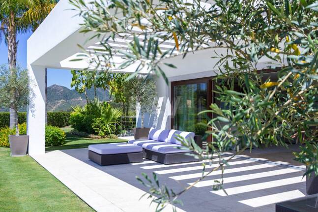 Villa contemporánea con impresionantes vistas en La Zagaleta