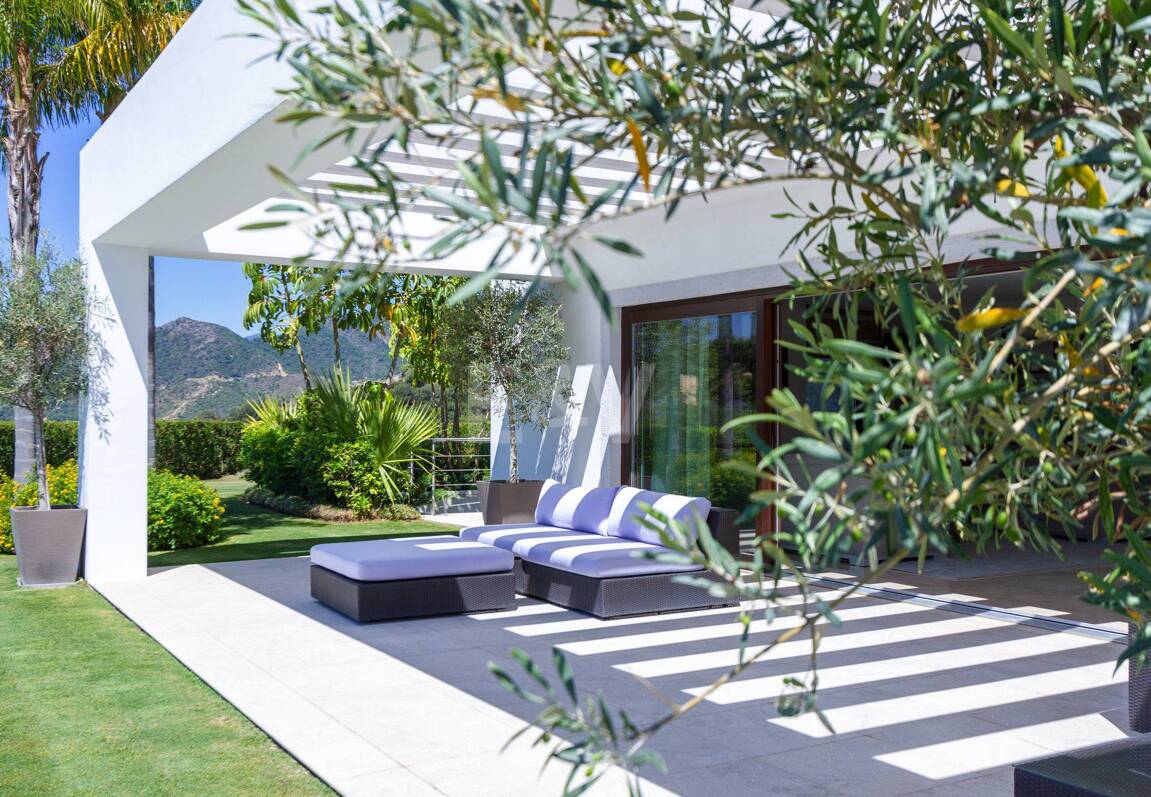 Villa contemporánea con impresionantes vistas en La Zagaleta