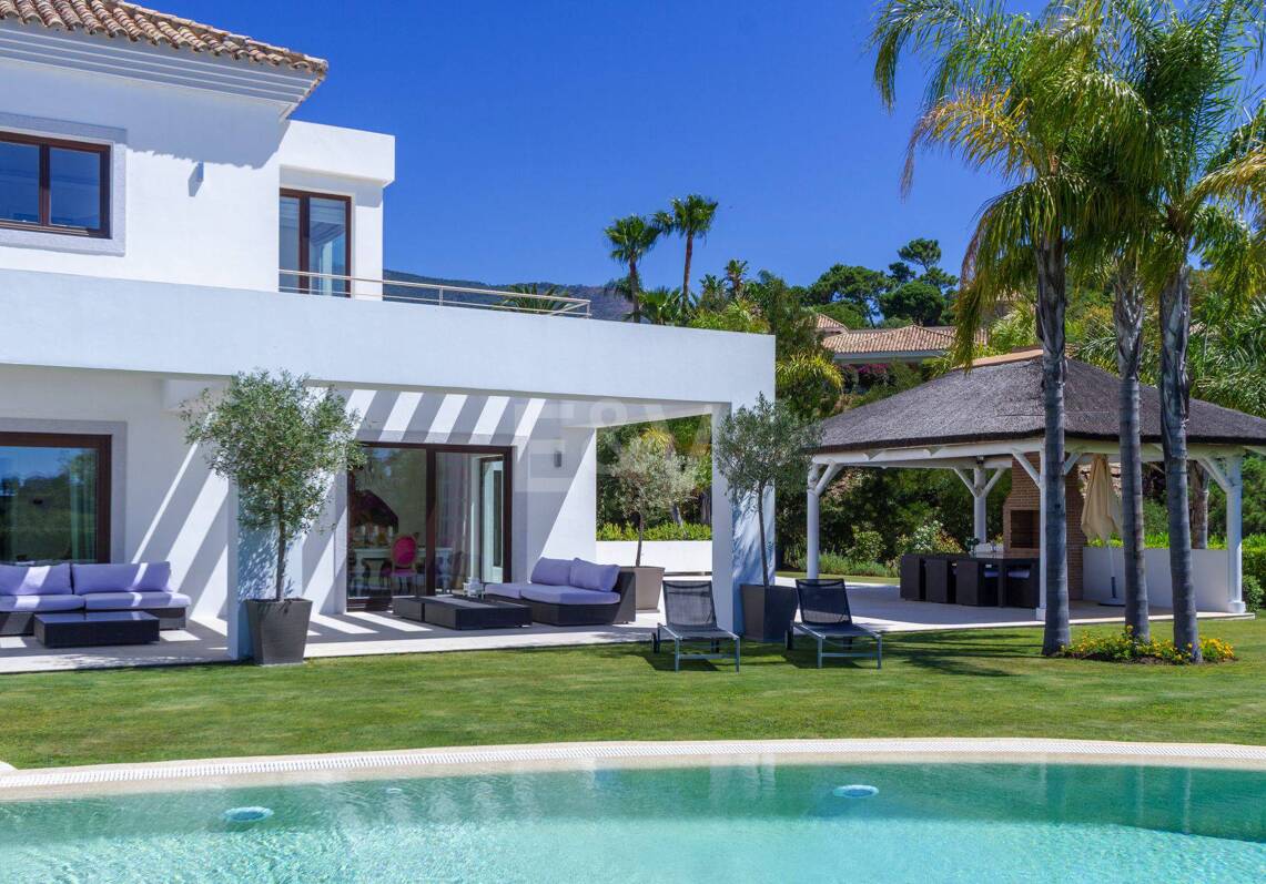 Contemporary villa with stunning open views in La Zagaleta