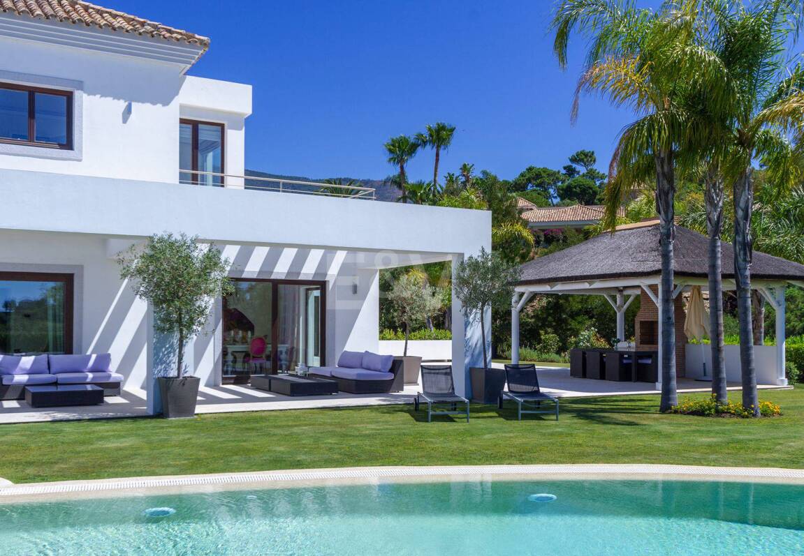 Villa contemporánea con impresionantes vistas en La Zagaleta