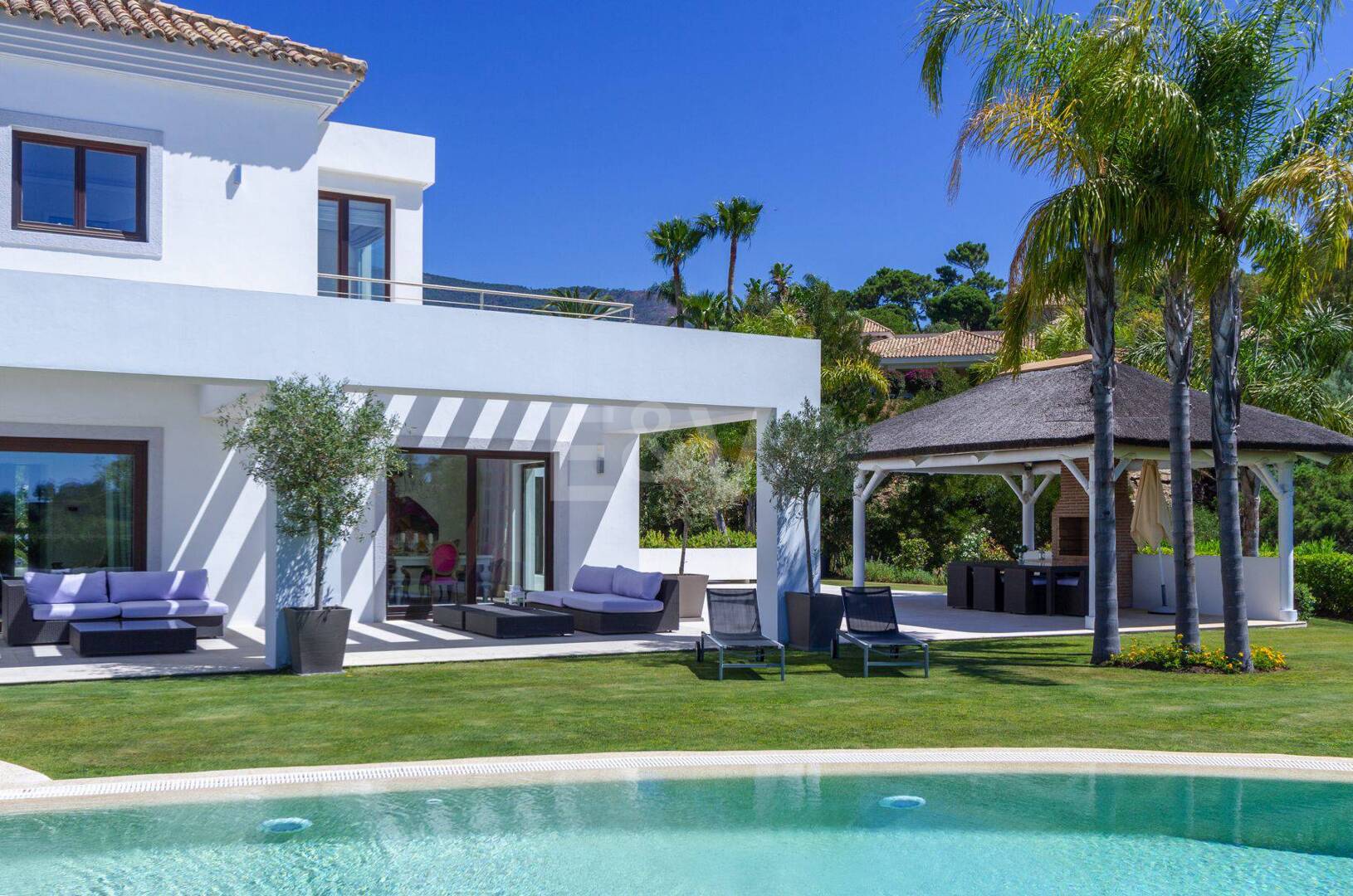 Villa contemporánea con impresionantes vistas en La Zagaleta