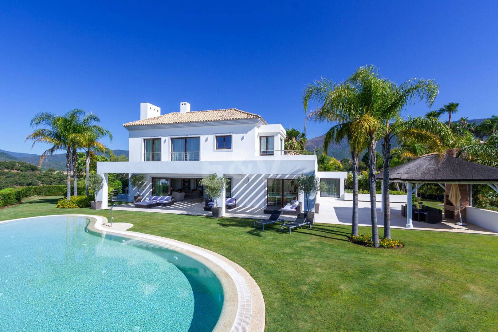 Villa contemporánea con impresionantes vistas en La Zagaleta