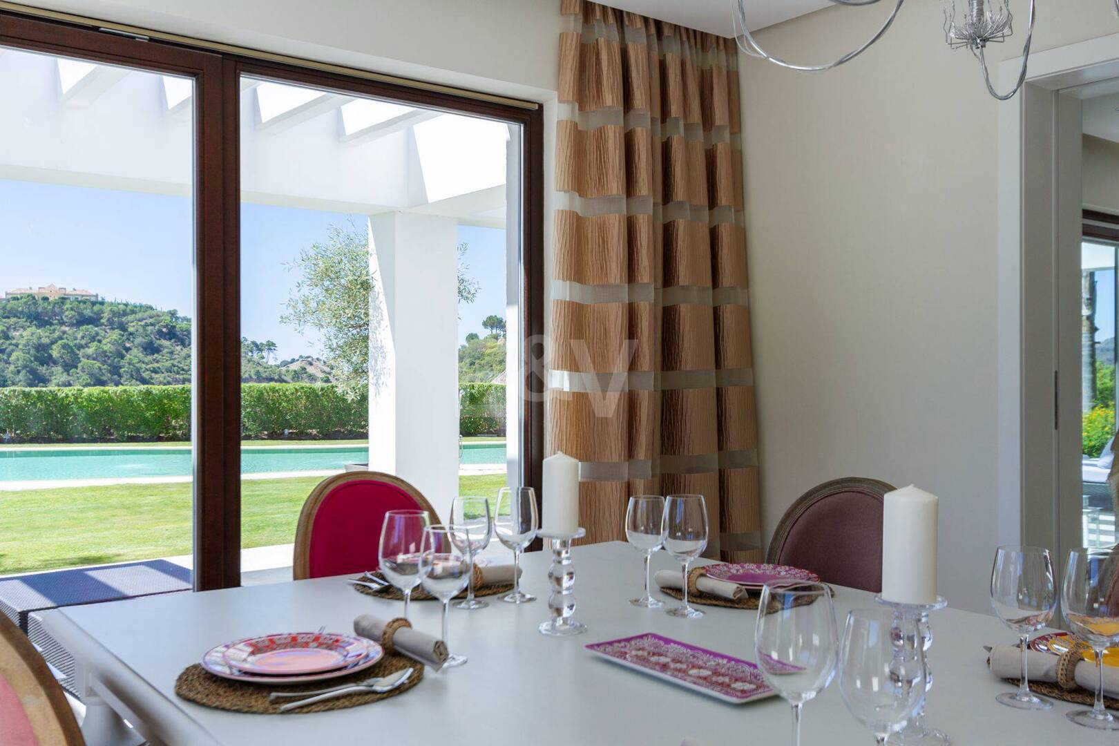 Villa contemporánea con impresionantes vistas en La Zagaleta