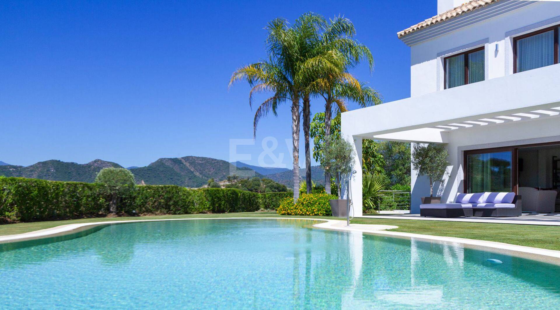 Villa contemporánea con impresionantes vistas en La Zagaleta