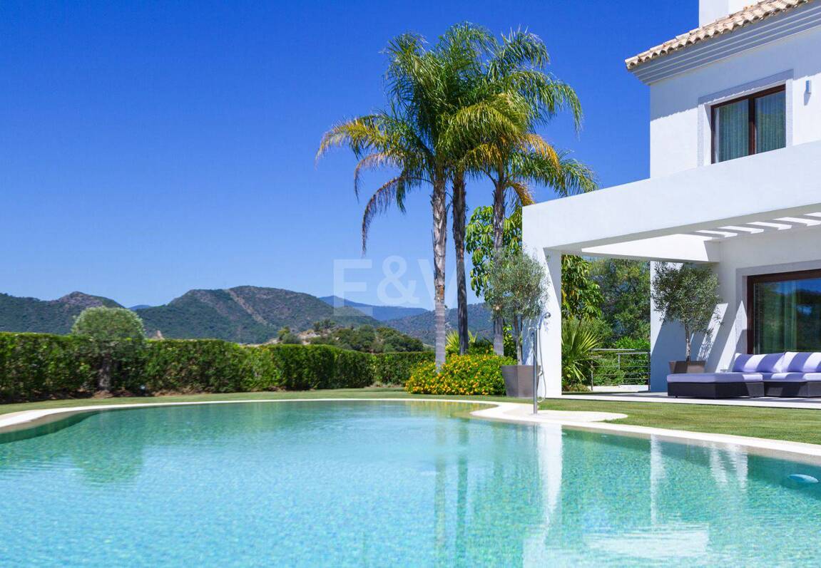 Villa contemporánea con impresionantes vistas en La Zagaleta