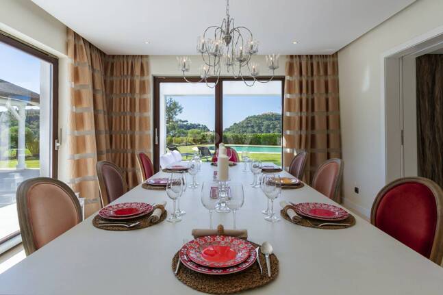 Villa contemporánea con impresionantes vistas en La Zagaleta