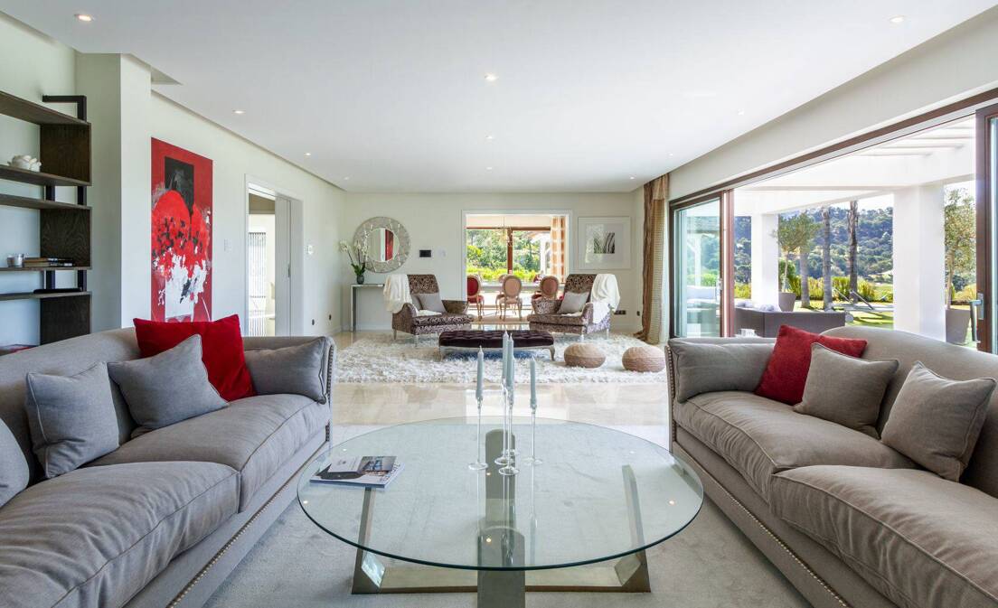 Villa contemporánea con impresionantes vistas en La Zagaleta