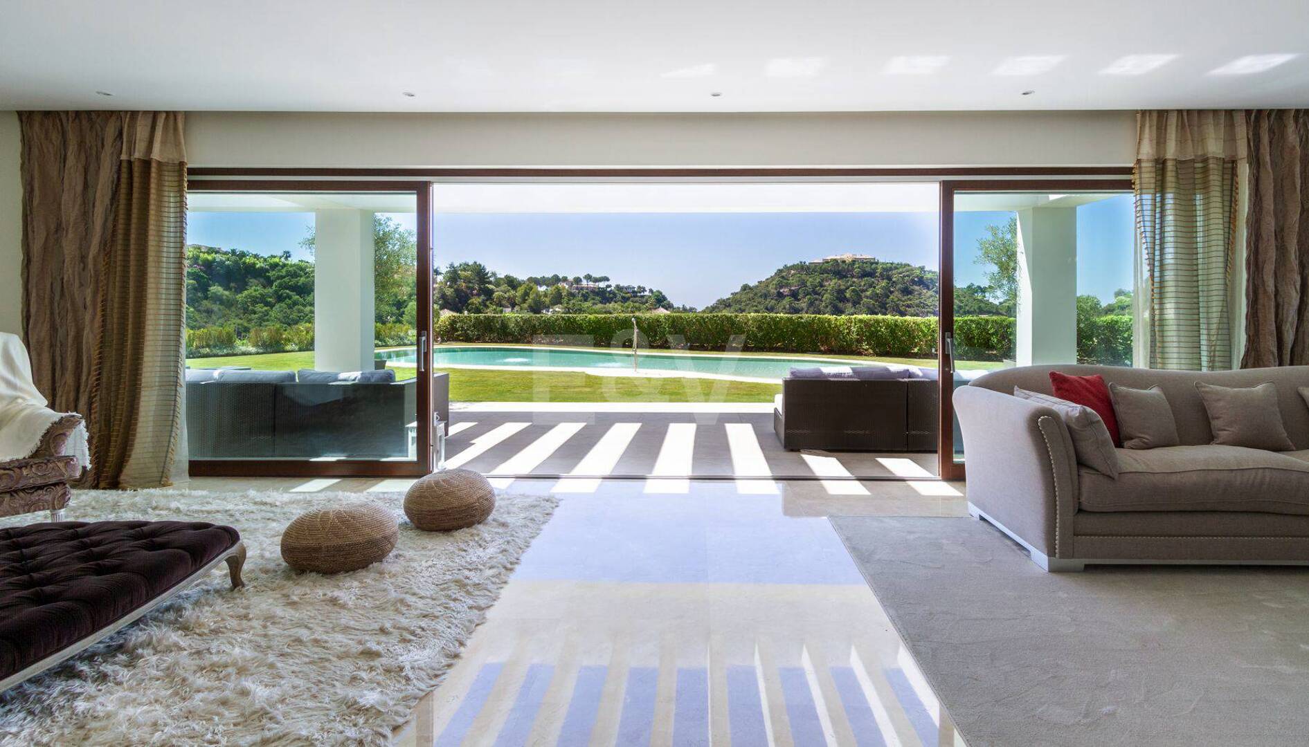 Villa contemporánea con impresionantes vistas en La Zagaleta