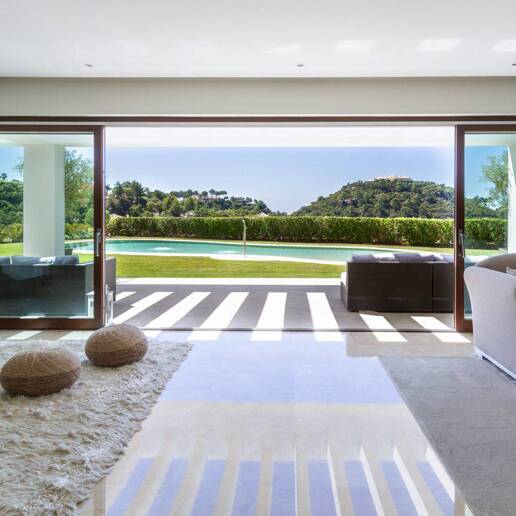 Villa contemporánea con impresionantes vistas en La Zagaleta