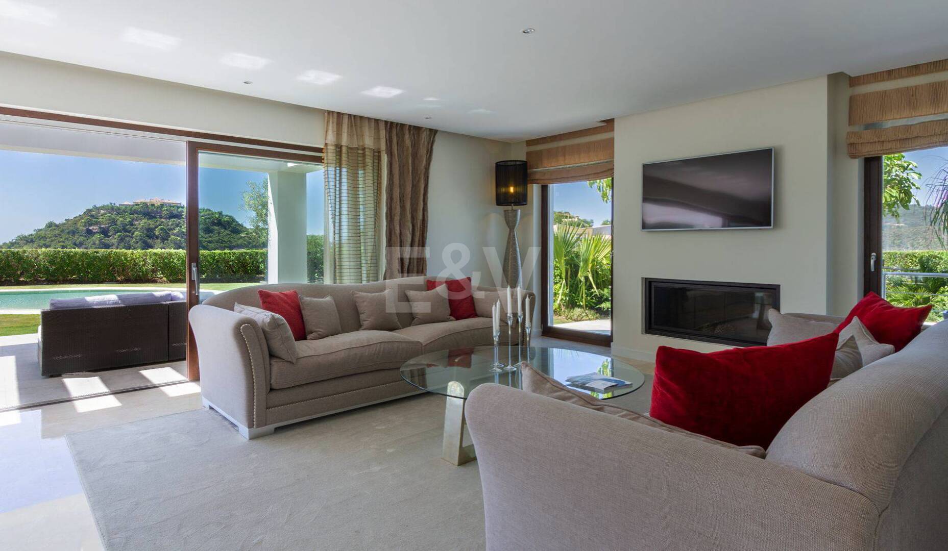 Villa contemporánea con impresionantes vistas en La Zagaleta