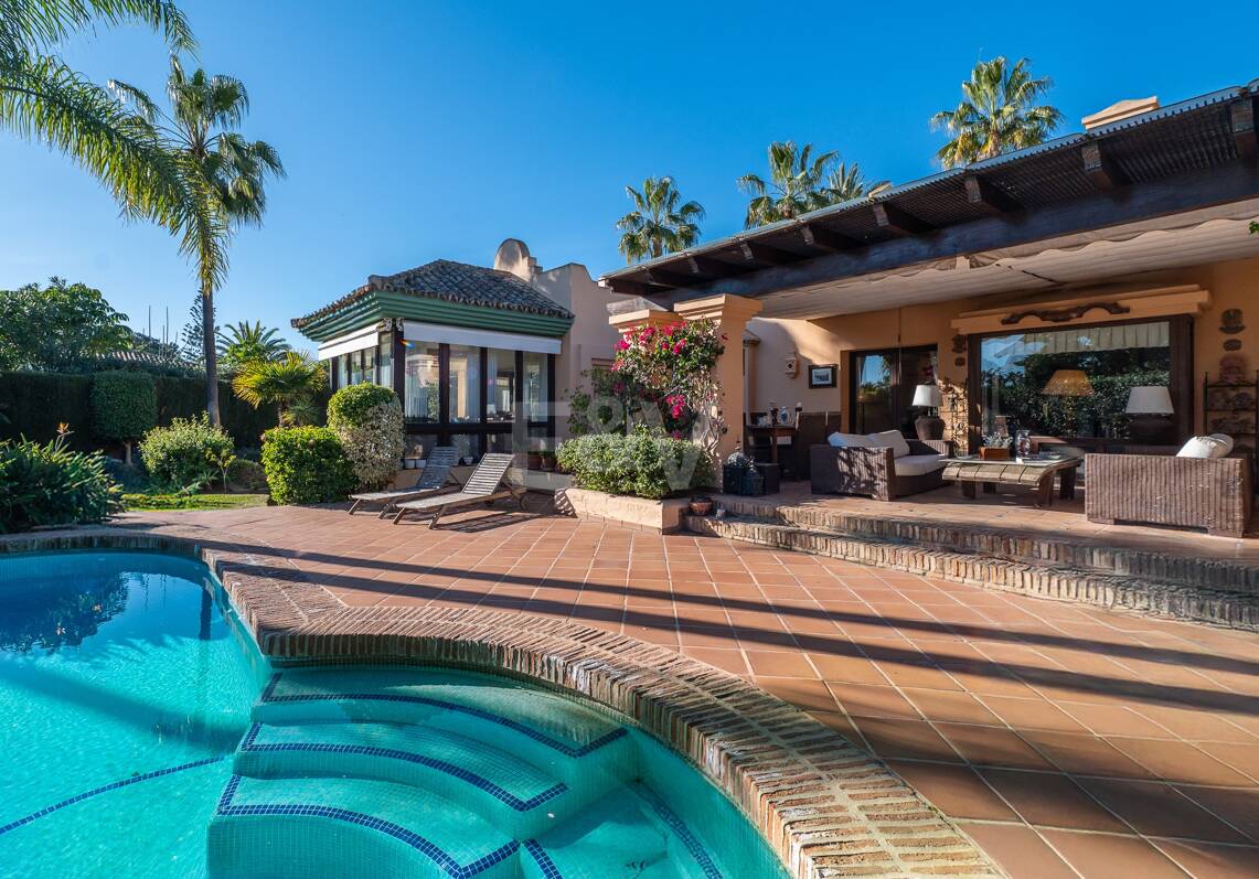 Villa Méditerranée avec grand jardin