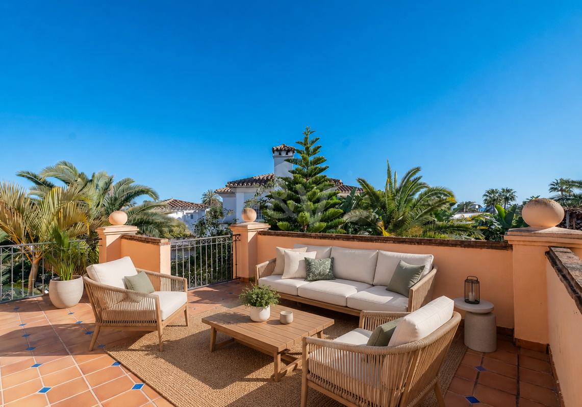 Villa Méditerranée avec grand jardin
