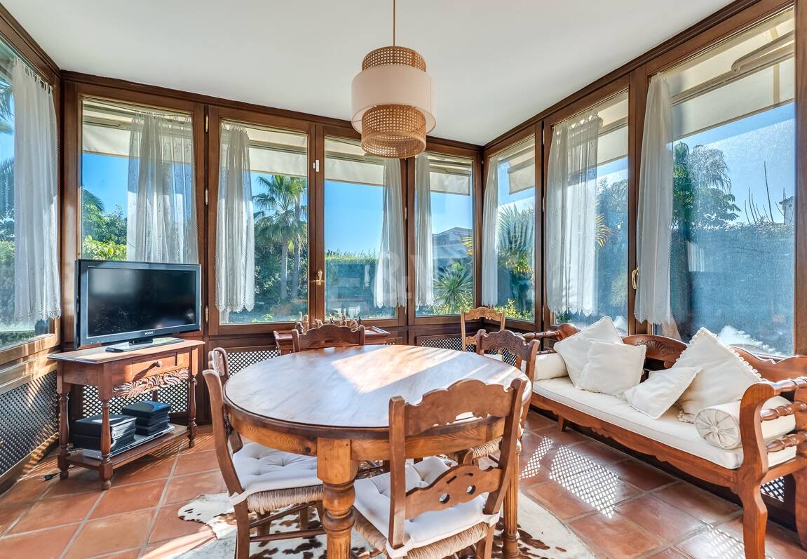 Mediterranean Beachside Villa with Large Garden