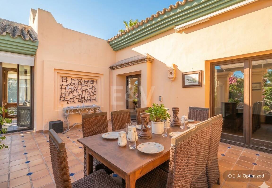 Mediterranean Beachside Villa with Large Garden