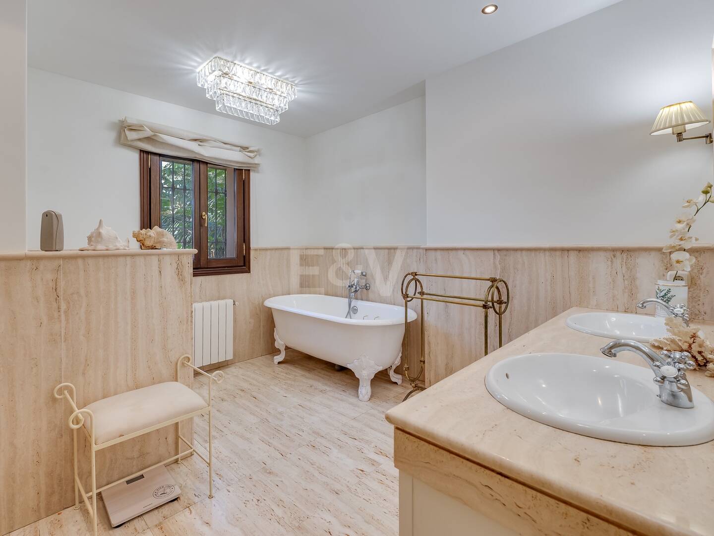 Mediterranean Beachside Villa with Large Garden