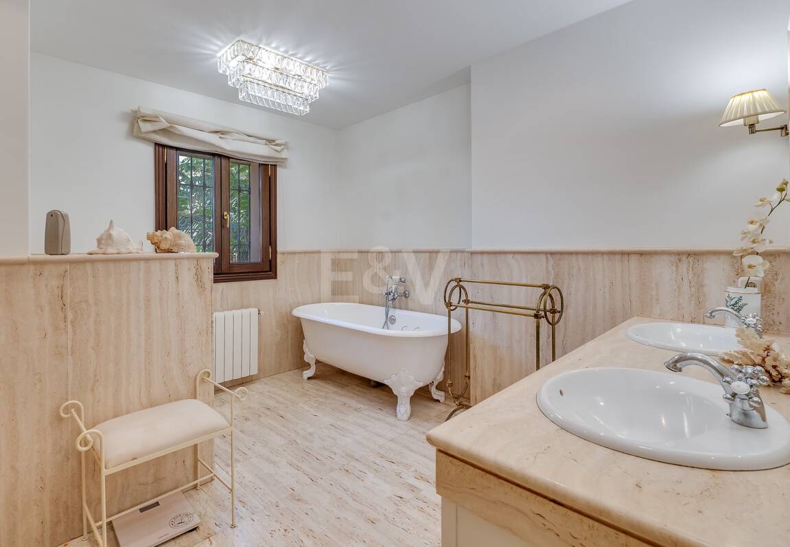 Mediterranean Beachside Villa with Large Garden