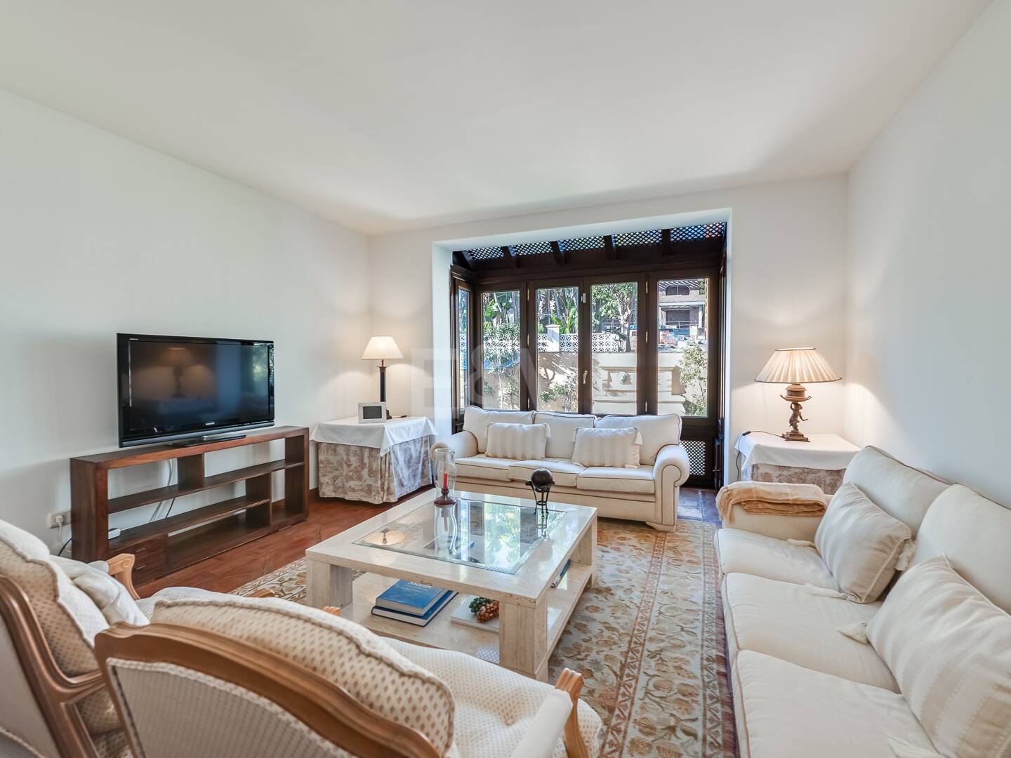 Mediterranean Beachside Villa with Large Garden