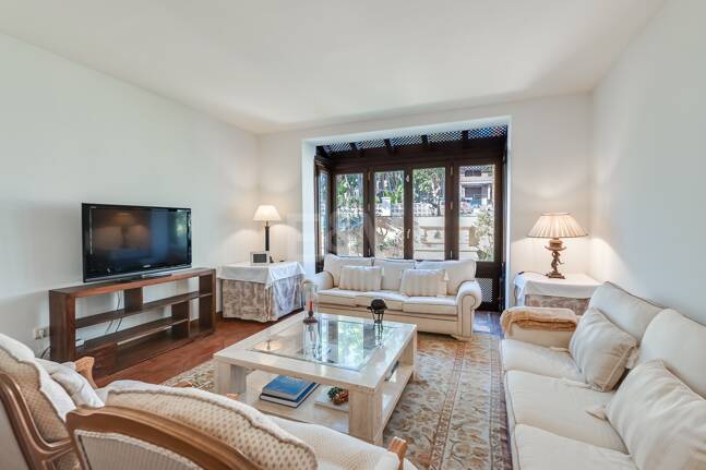 Mediterranean Beachside Villa with Large Garden