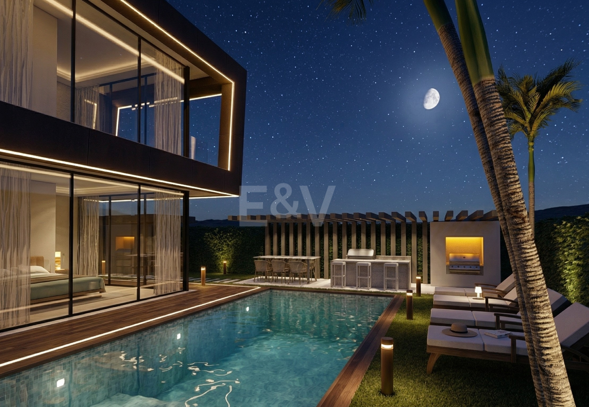 Villa contemporánea en proyecto exclusivo en Río Verde Playa, Milla de Oro de Marbella