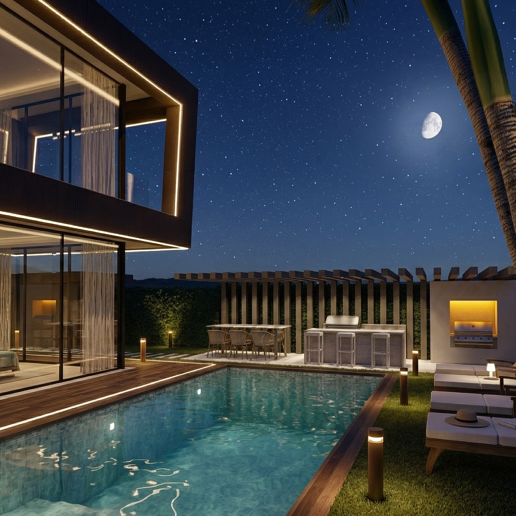 Villa contemporánea en proyecto exclusivo en Río Verde Playa, Milla de Oro de Marbella