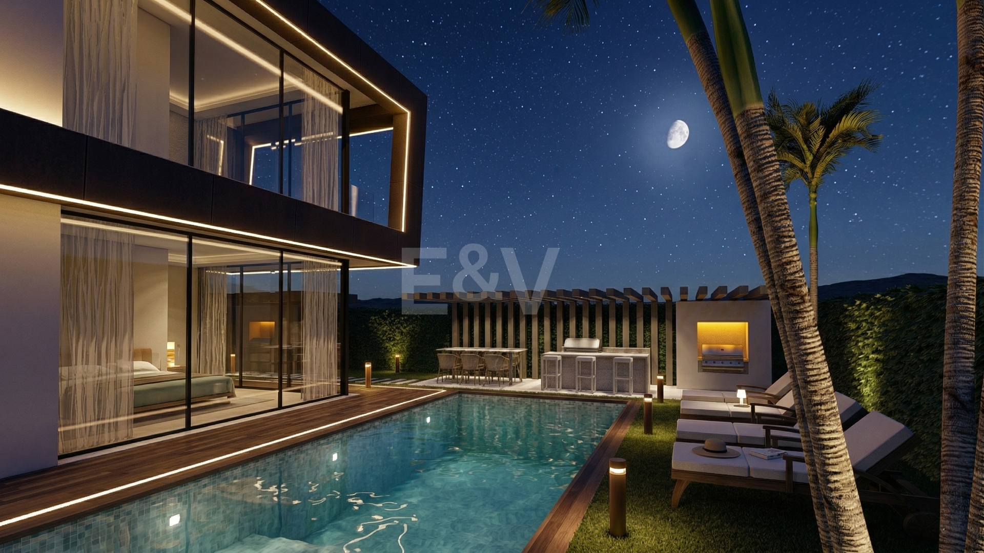 Villa contemporánea en proyecto exclusivo en Río Verde Playa, Milla de Oro de Marbella