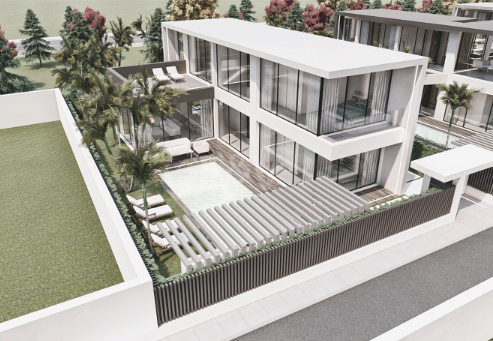 Contemporary Beachside Villa Project in Río Verde Playa, Marbella Golden Mile