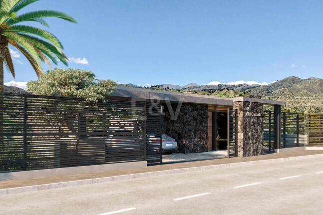Panoramic Sea View Villa Under Construction in El Rosario, Marbella East