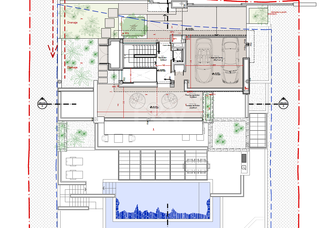 Panoramic Sea View Villa Under Construction in El Rosario, Marbella East
