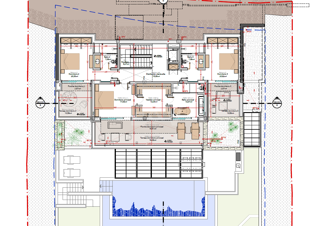 Panoramic Sea View Villa Under Construction in El Rosario, Marbella East