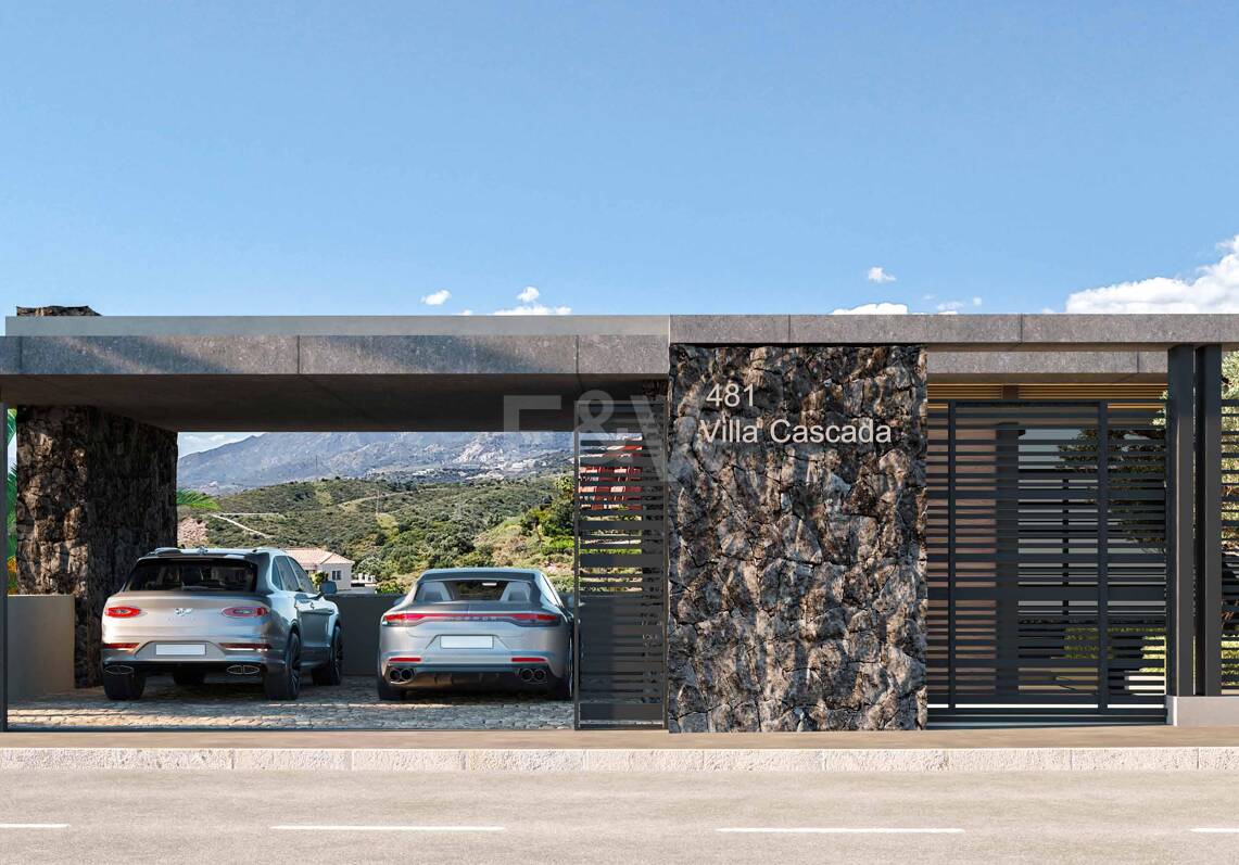 Panoramic Sea View Villa Under Construction in El Rosario, Marbella East